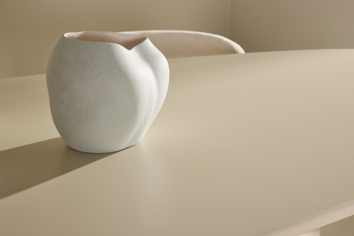 1570358-6 Matbord 220x100x75 cm - Beige / MDF FSC 100%
