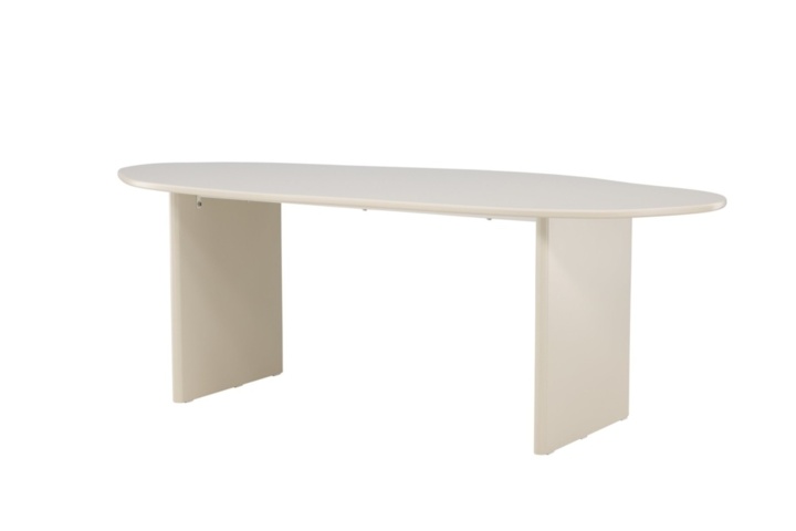 1570358-7 Matbord 220x100x75 cm - Beige / MDF FSC 100%