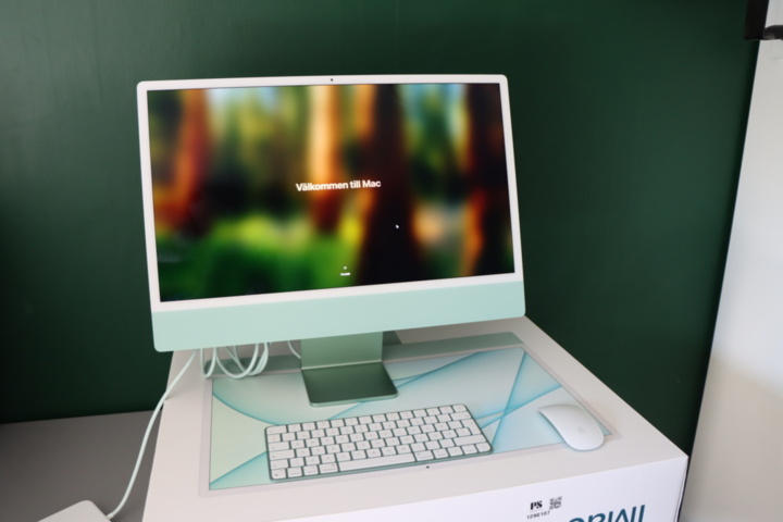 1296107-1 Computer iMac M1 (2021) Ram 8GB, SSD 256GB green