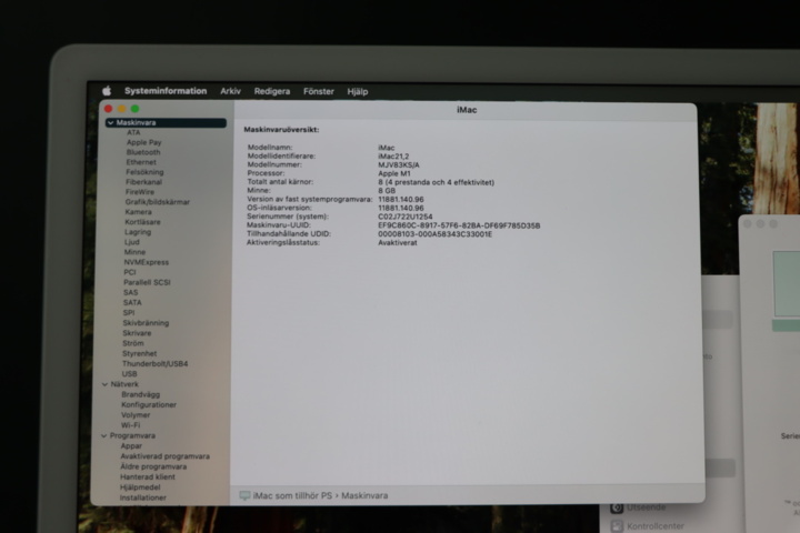 1296107-9 Computer iMac M1 (2021) Ram 8GB, SSD 256GB green