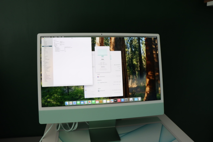 1296107-12 Computer iMac M1 (2021) Ram 8GB, SSD 256GB green