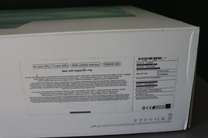 1296107-18 Computer iMac M1 (2021) Ram 8GB, SSD 256GB green