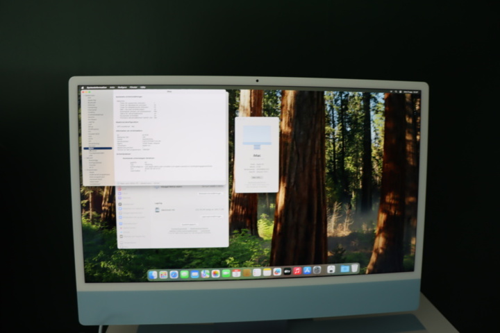 1296108-13 Computer iMac M1 (2021) Ram 8GB, SSD 256GB blue