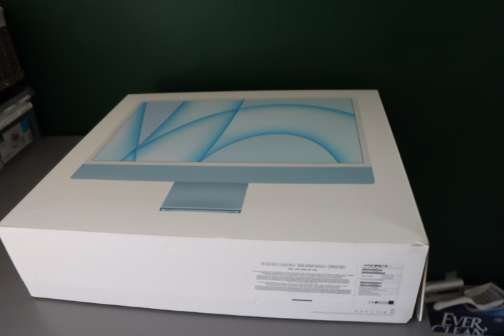 1296108-22 Computer iMac M1 (2021) Ram 8GB, SSD 256GB blue