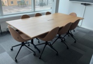1422055 Konferensbord med 8 st stolar