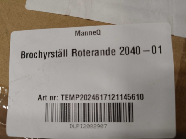 1576150-8 Butiksställtillbehör  - stativ, bystställ, broschyrkarusell