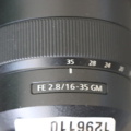 1296110-3 Lens Sony GM 16-35mm F2.8 GM