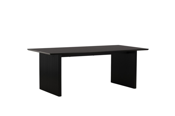 1577364-1 Matbord 200 × 100 Svart