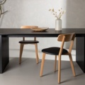 1577364-2 Matbord 200 × 100 Svart