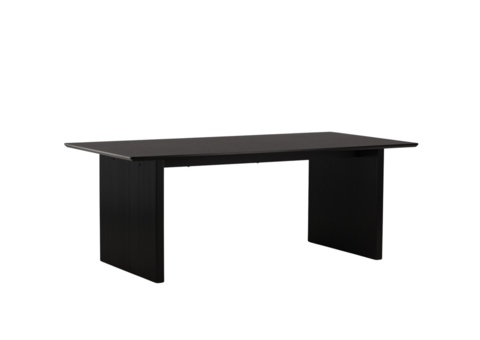 Matbord 200 × 100 Svart