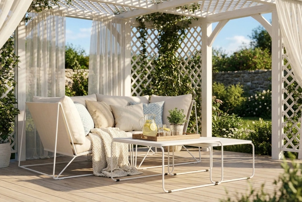 1577391-2 Rak utomhus 2-sits soffa Comfort Garden Usteryd