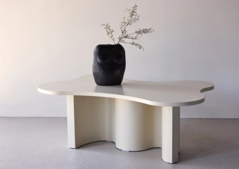 Soffbord 120 x 80 Beige