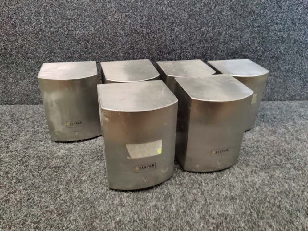 1576268-2 6 pcs Electric hand dryers Elstar