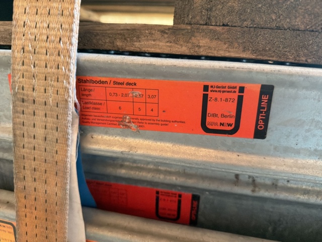 1566003-11 Scaffolding - MJ-Gerüst COMBI / UNI-CONNECT OPTI-LINE