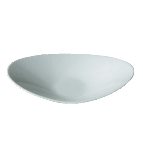 1577962-1 Large dish oval, 24 pcs - size 35 x 20.5 x 7 cm, cream white