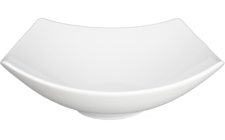 Mellan skål fyrkantig, 18 st - stl 20,5 x 20,5 x 5,5 cm, krämvit på auktion i Skåne, Helsingborg hos PS Auction