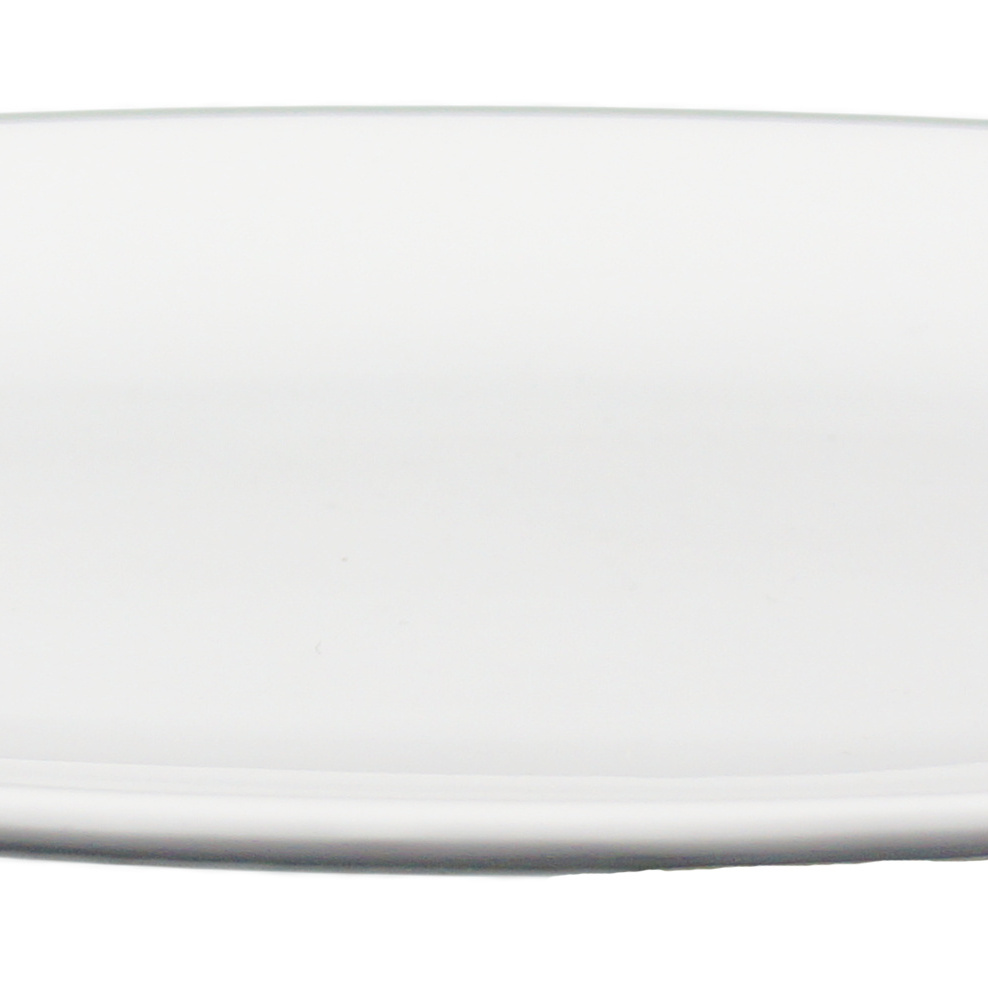 1578054-1 Platter oval rectangular, 24 pcs - size 34,5 x 14 x 2,5 cm, white