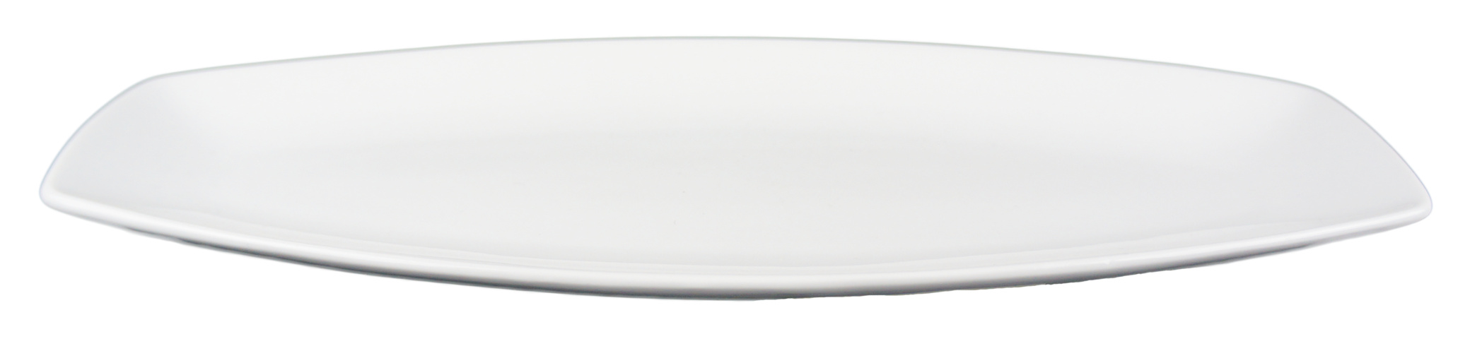 Fat oval rektangulär, 24 st - stl 34,5 x 14 x 2,5 cm, vit på auktion i Skåne, Helsingborg hos PS Auction