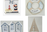 1576410 Maritim heminredning, ca 5 600 st - trä, nautiskt tema