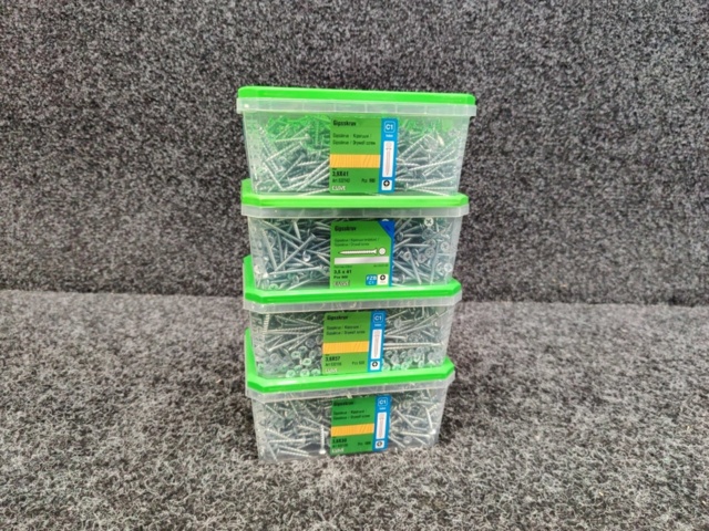 1575943-1 3300 pcs Drywall screws, Essve