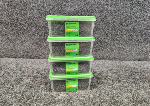 3800 pcs Hard gypsum screw 3.9x45 & 3.9x31mm, Essve