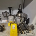 1571396-8 Sheet metal cabinet containing various drill and milling tools