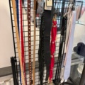 1575854-3 Lot of 50 pairs of pants, 9 pairs of shoes and belts
