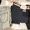 1575854-26 Lot of 50 pairs of pants, 9 pairs of shoes and belts