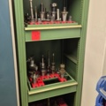 1571395-1 Sheet metal cabinet with drawers and processing tools