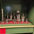 1571395-2 Sheet metal cabinet with drawers and processing tools