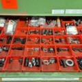1571392-6 (105) metal cabinet with contents