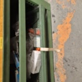 1571392-39 (105) metal cabinet with contents