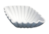 1578163 Mini skål romb, 80 st - stl 14 x 9 x 4,5 cm, vit