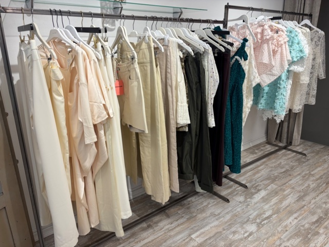 1578156-4 Lot of women's clothing, approximately 170 garments