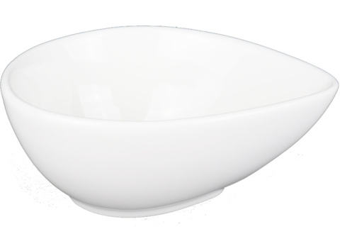 Dip bowl drop, 72 pcs - size 12 x 9 x 5 cm, cream white