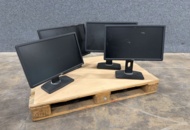 1578126 4 computer monitors, Dell