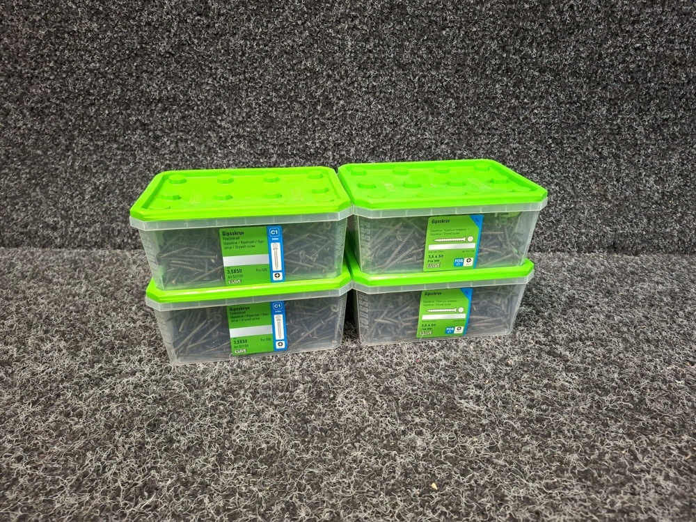 1575969-2 2000 st Gipsskruv3.5x50mm, Essve