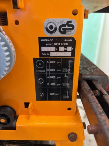 1566884-4 Combination machine – Emco REX 2000