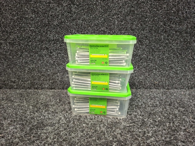 1575997-1 300 st Konstruktionsskruv ET-T 6.5x130mm, Essve