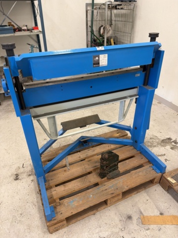 1566889-1 Sheet metal bending machine - PELA Tools PB1020/2A