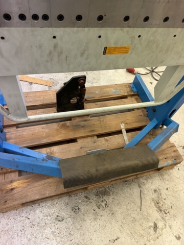 1566889-13 Sheet metal bending machine - PELA Tools PB1020/2A