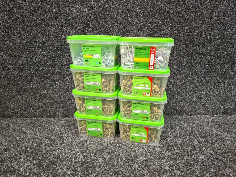 1576004-1 1950 pcs Mounting screws, Essve