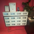 1491670-1 Electronic safes 16 pcs with storage rack