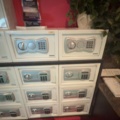 1491670-2 Electronic safes 16 pcs with storage rack