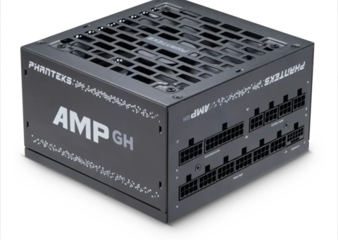 Nätaggregat Phanteks AMP GH 850W Gold PSU (svart)