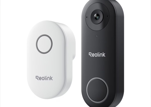 Videodörrklocka med ringklocka Reolink Video Doorbell WiFi (svart)