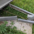 1485777-5 Släpvagn med aluminiumkåpa och plantlådeinsats - Aktiv Stabil 1300kg -1989 (Reparationsobjekt)