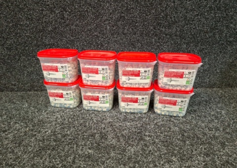 2000 pc Farmar screw 4.8x19mm White, Ejot
