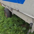 1485777-13 Släpvagn med aluminiumkåpa och plantlådeinsats - Aktiv Stabil 1300kg -1989 (Reparationsobjekt)