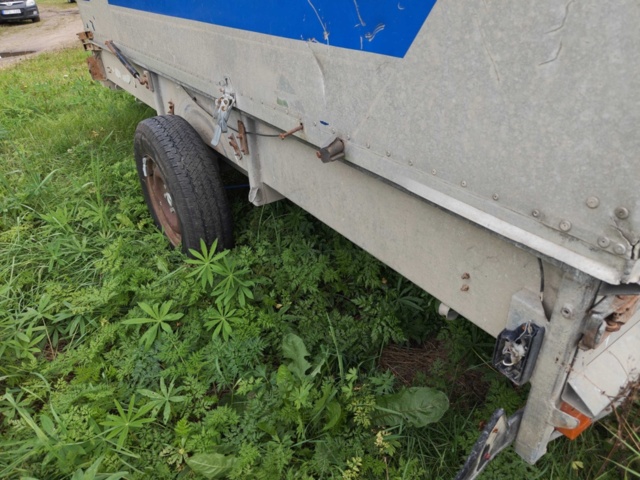 1485777-13 Släpvagn med aluminiumkåpa och plantlådeinsats - Aktiv Stabil 1300kg -1989 (Reparationsobjekt)